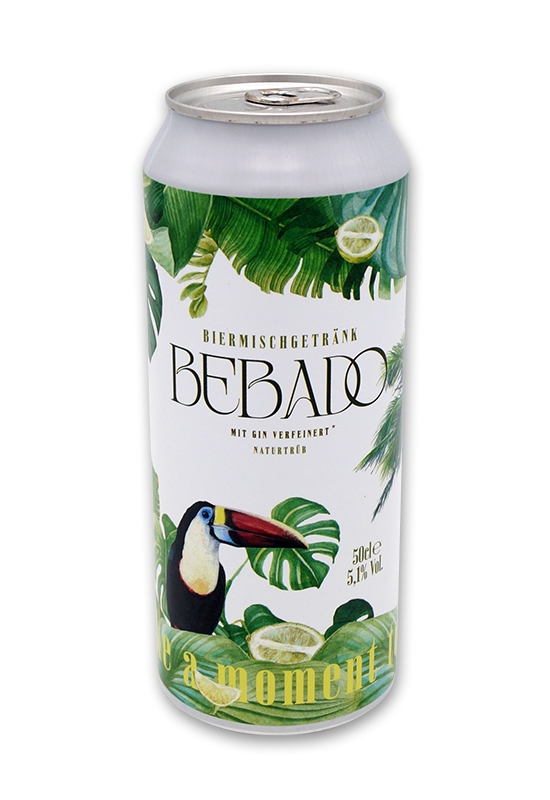 BEBADO Beer 6 x 0,5ml - 5,1% Vol. - inkl. Pfand